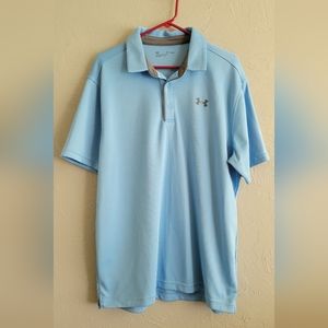 Under Armour Light Blue Polo